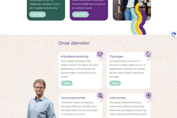 Capability Homepage Website copy - Vrij Scherp Copywriter.